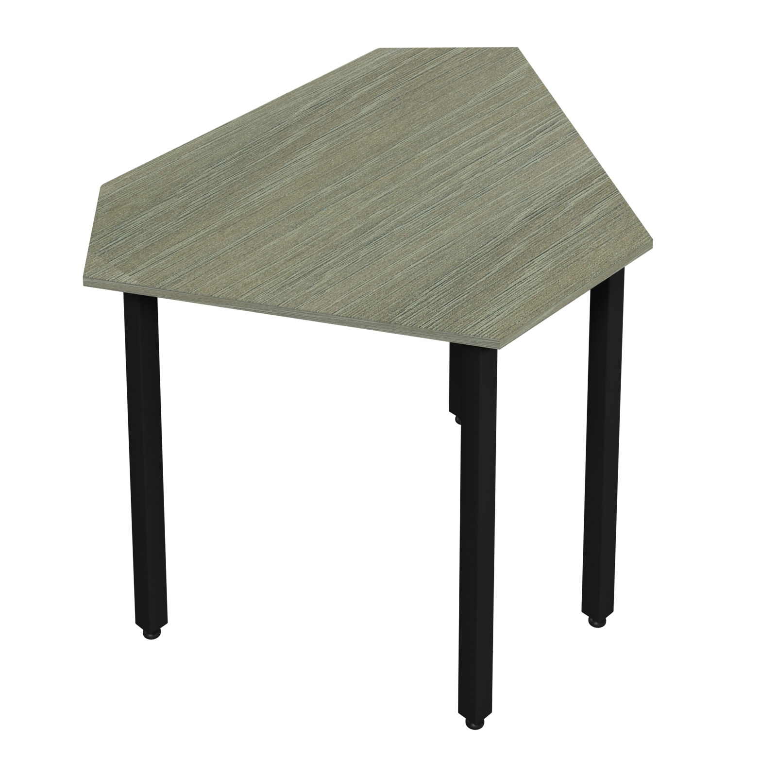 Сегментований конференц-стіл для вчителів, з квадратної металевої труби, АЛМАНТ, 1020х750х750 мм.